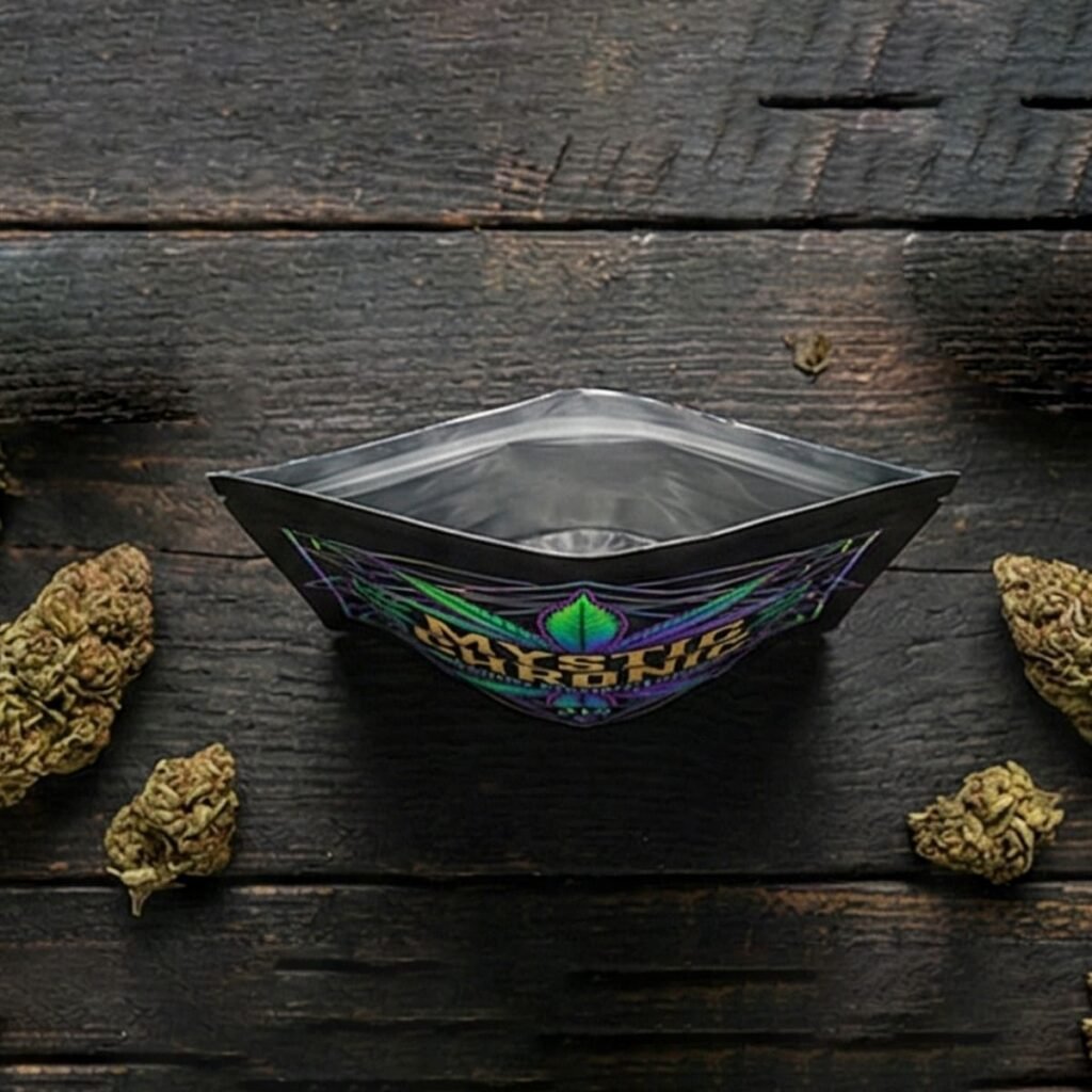 5g Matte Black Child-Resistant Barrier Bag (ASTM Compliant)