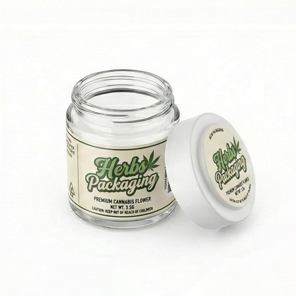 Premium 2oz Straight-Sided Clear Glass Jar (50mm Neck)