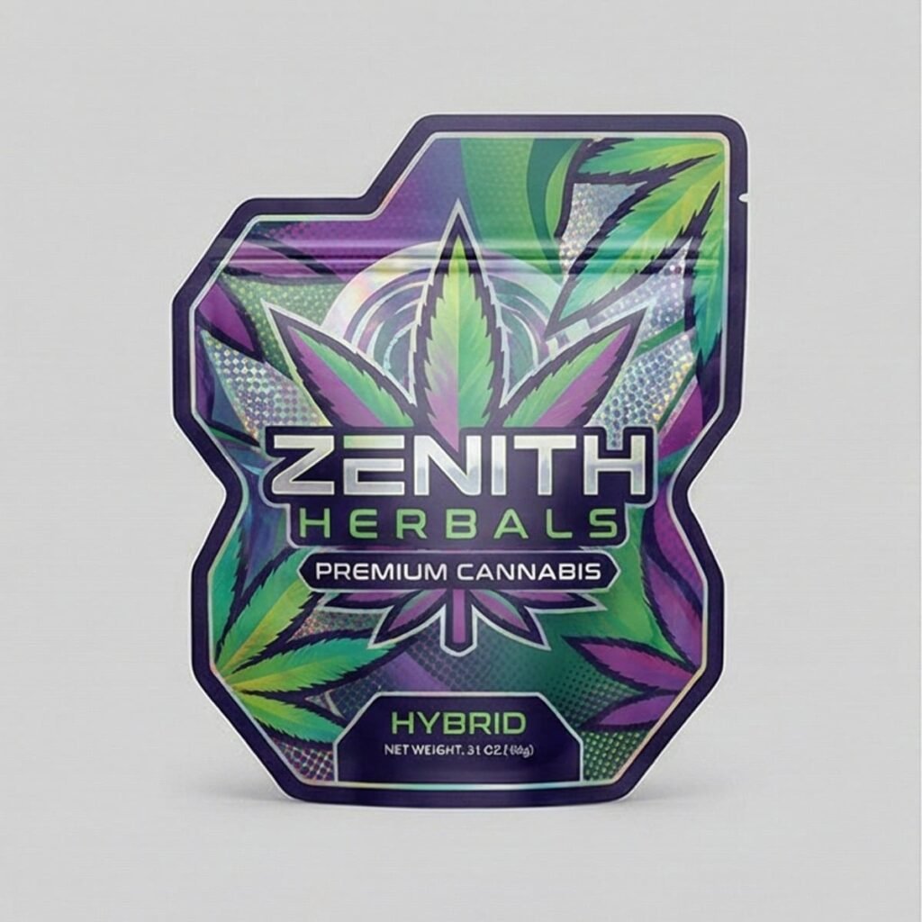 1g Pinch N Slide 3.0™ Matte Black PCR Mylar Bag (Child-Resistant)