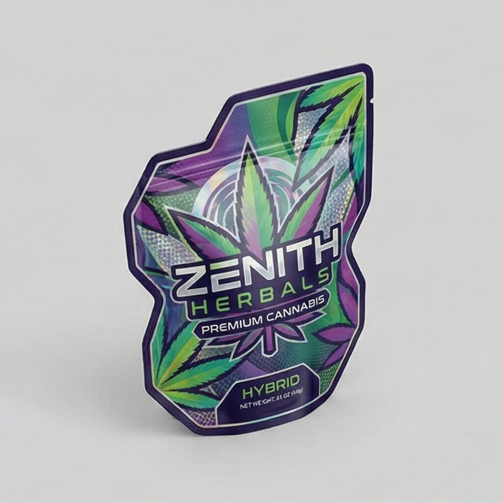 1g Pinch N Slide 3.0™ Matte Black PCR Mylar Bag (Child-Resistant)